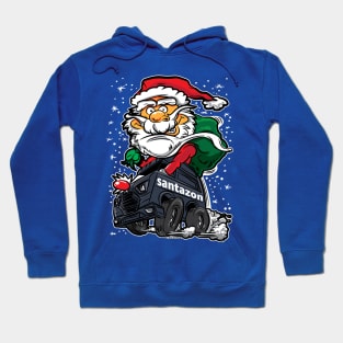 Santazon is coming to town Hoodie